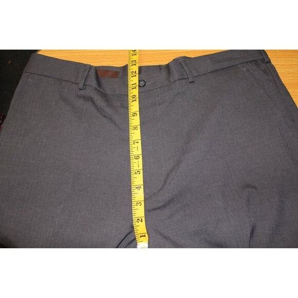 NWT Perry Ellis Mens Dress Pants 36x34 Navy Polyester Work Office Casual - Picture 5 of 15